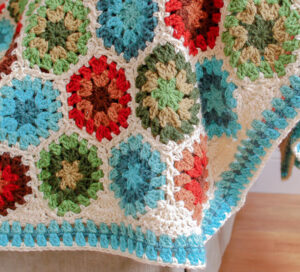 Crochet Hexagon Blanket