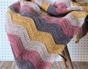 Crochet Ripple Blanket