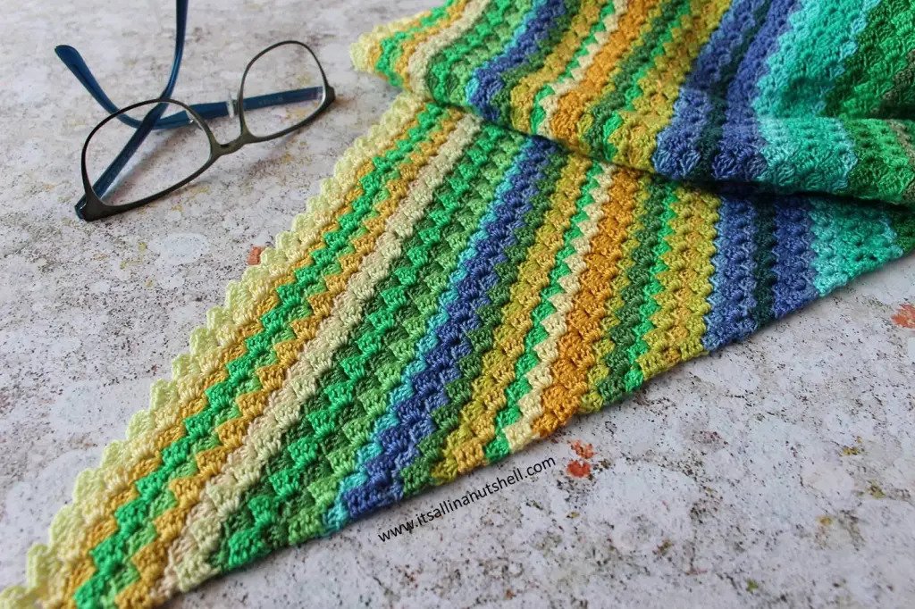 Crochet Temperature Blanket