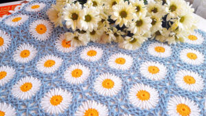 Daisy Blanket Crochet Pattern