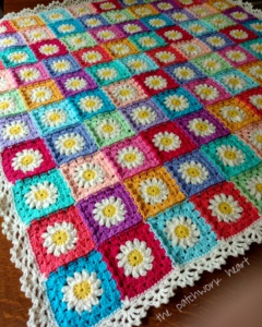 Daisy Crochet Blanket