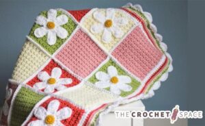 Daisy Crochet Pattern Blanket