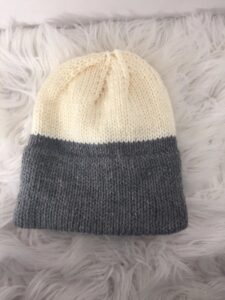 Double Brim Hat Knitting Pattern