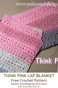 Easy Crochet Lap Blanket