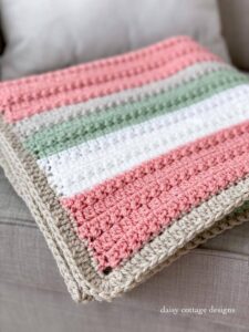 Easy Crochet Throw Blanket