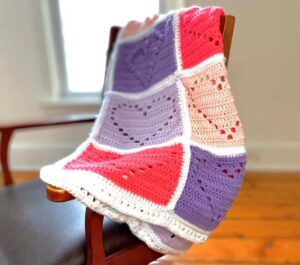 Free Crochet Heart Blanket Pattern