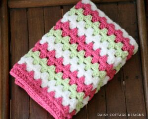 Free Granny Stripe Crochet Afghan Pattern