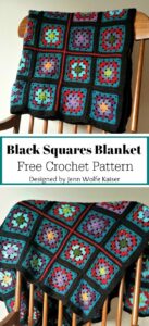 Funky Granny Square Blanket