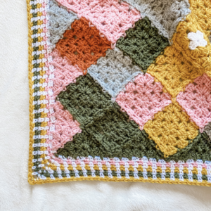 Granny Square Temperature Blanket