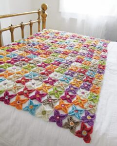 Crochet a Flower Blanket