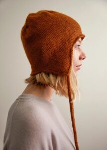 Ladies Free Knitted Hat with Ear Flaps Pattern