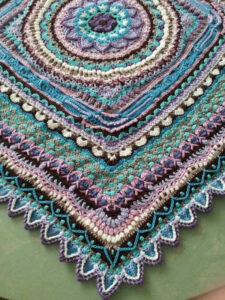 Mandala Blanket Crochet Pattern