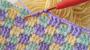 Modern Crochet Blanket