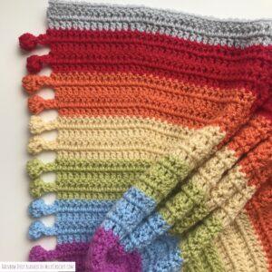 Rainbow Crochet Blanket