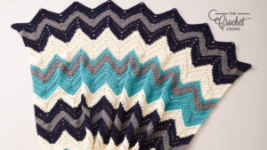 Ripple Blanket Crochet Pattern