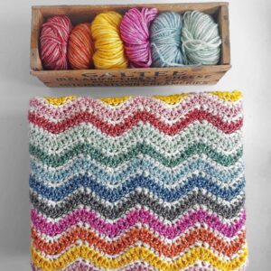 Ripple Blanket Pattern Crochet