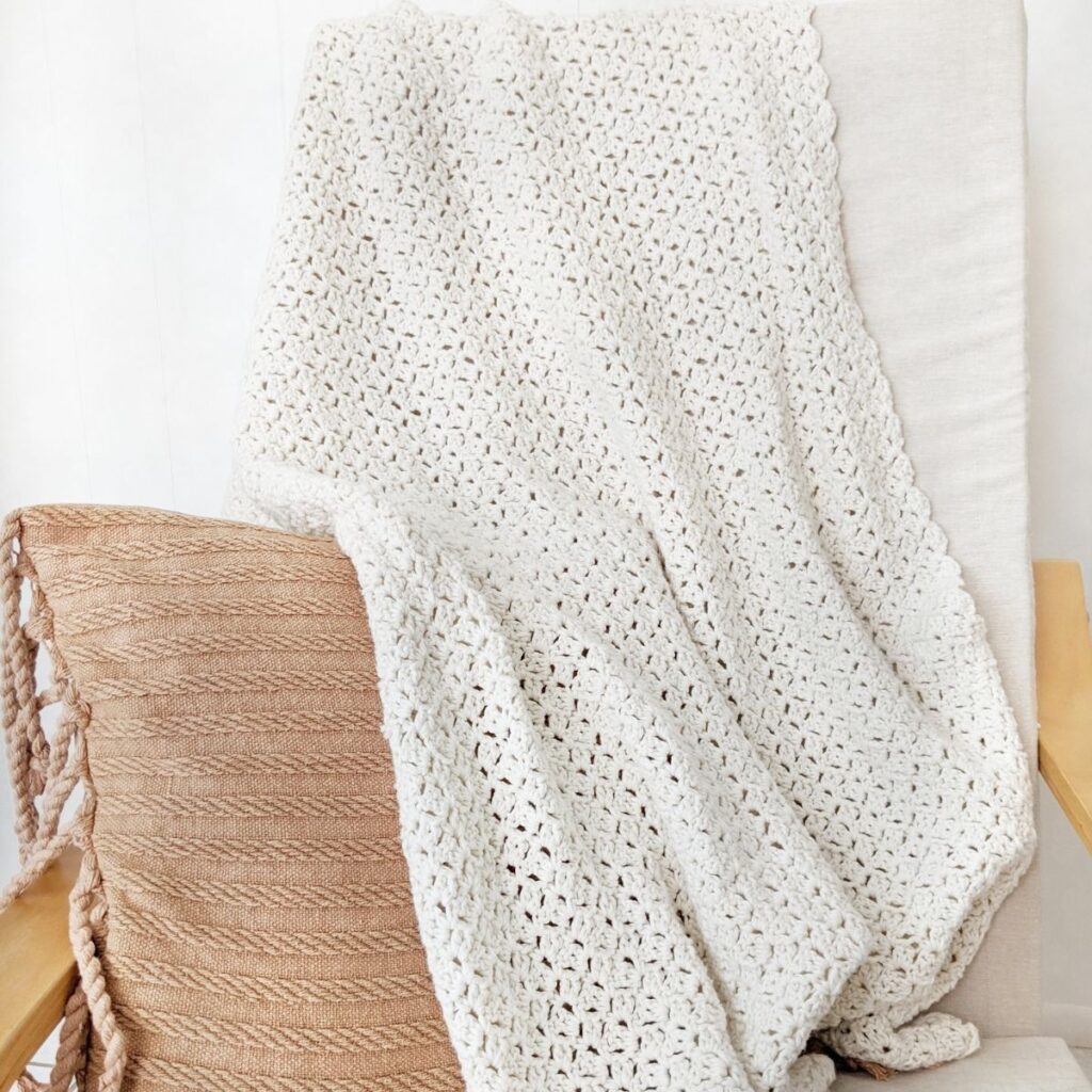 Single Stitch Crochet Blanket