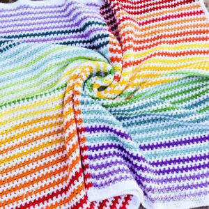 Striped Blanket Crochet
