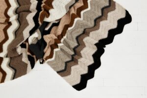 Zig Zag Blanket Pattern Crochet