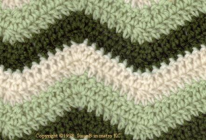 Zig Zag Crochet Pattern Blanket